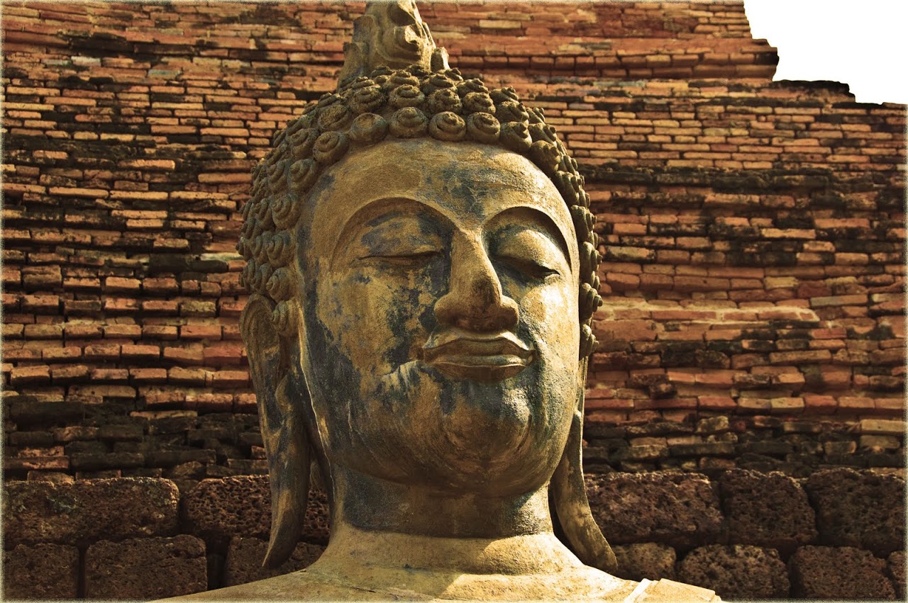 Serene Buddha at Sukhothai
