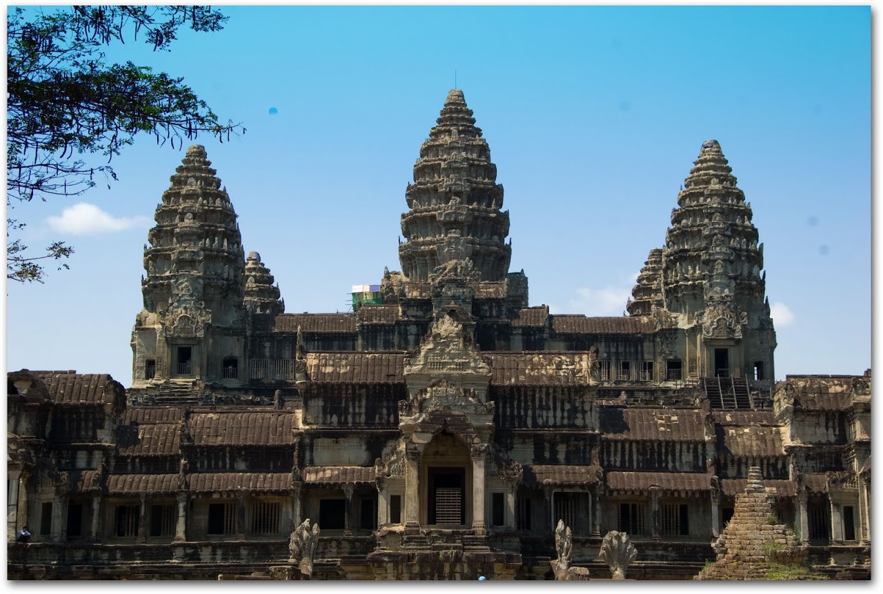 Angkor Wat, rear