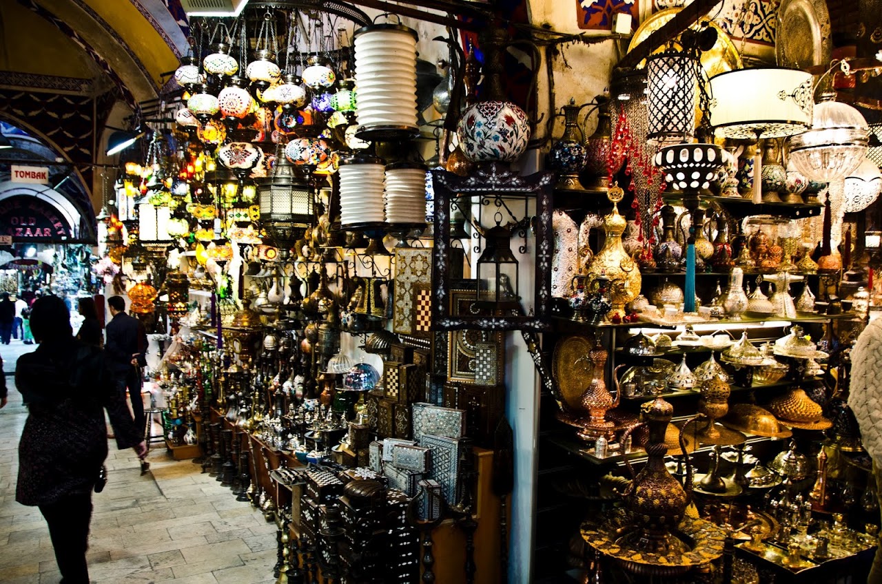 Istanbul lamps Grand Bazaar