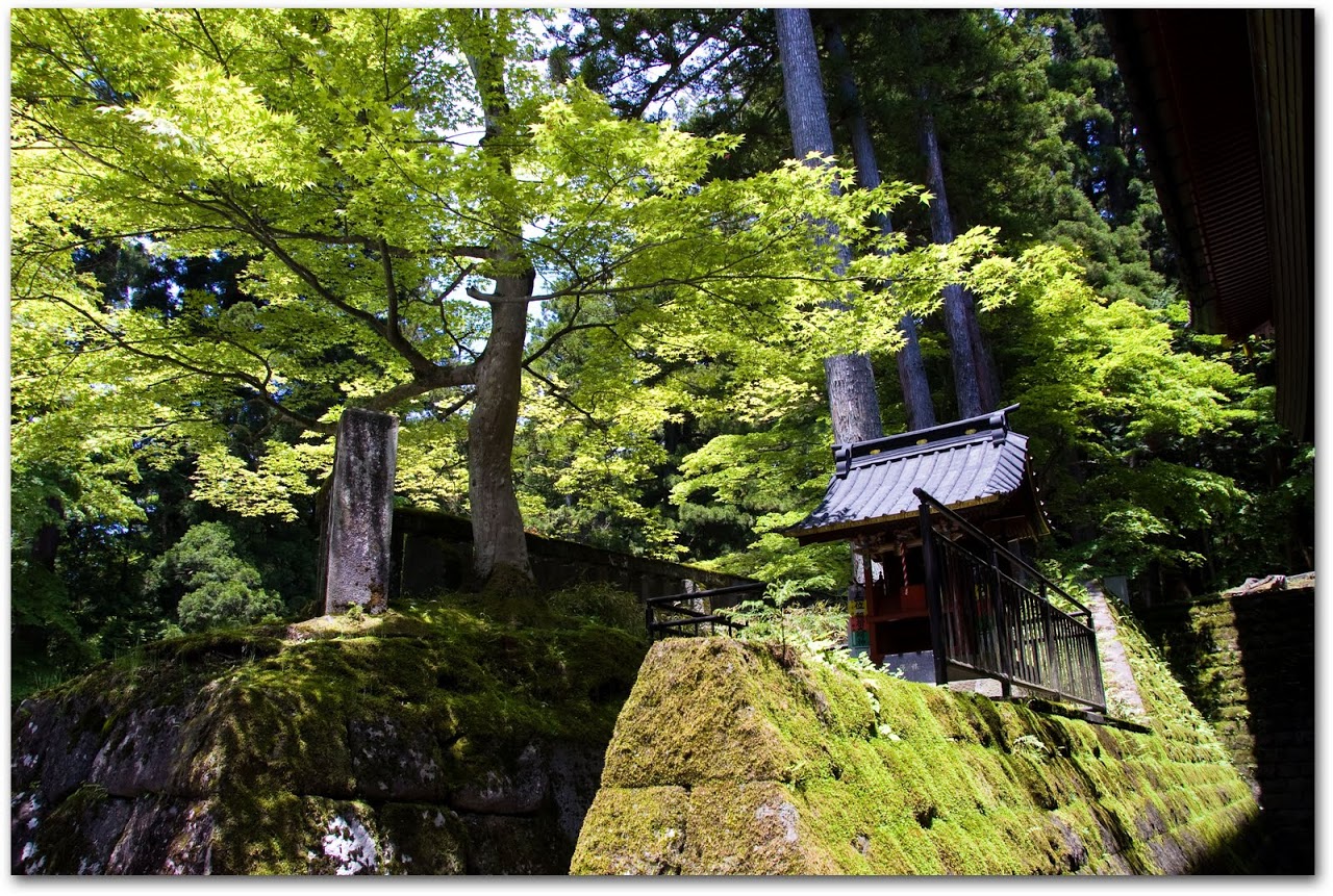 Garden at Rinno-ji Temple