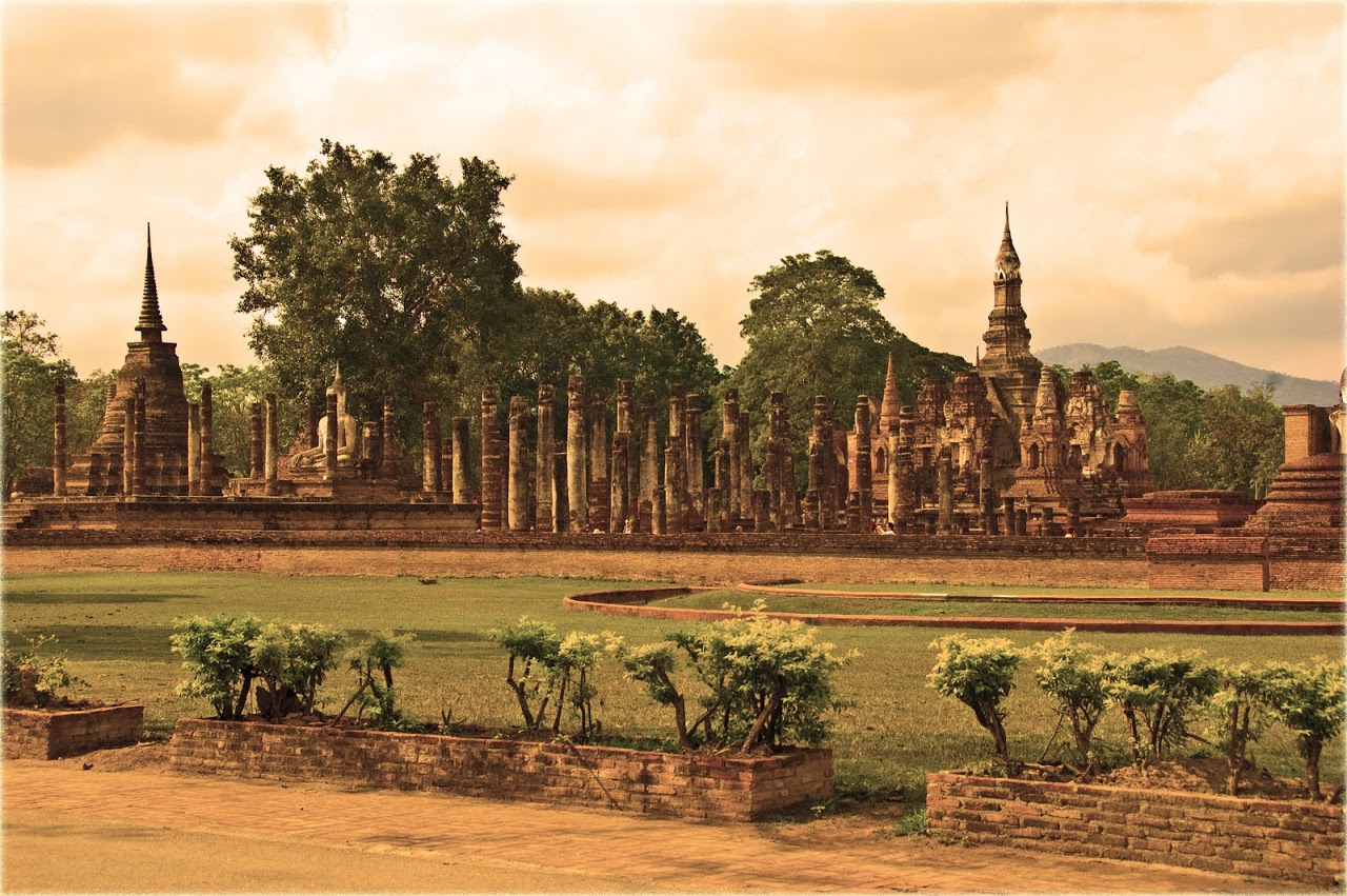 Sukhothai from afar