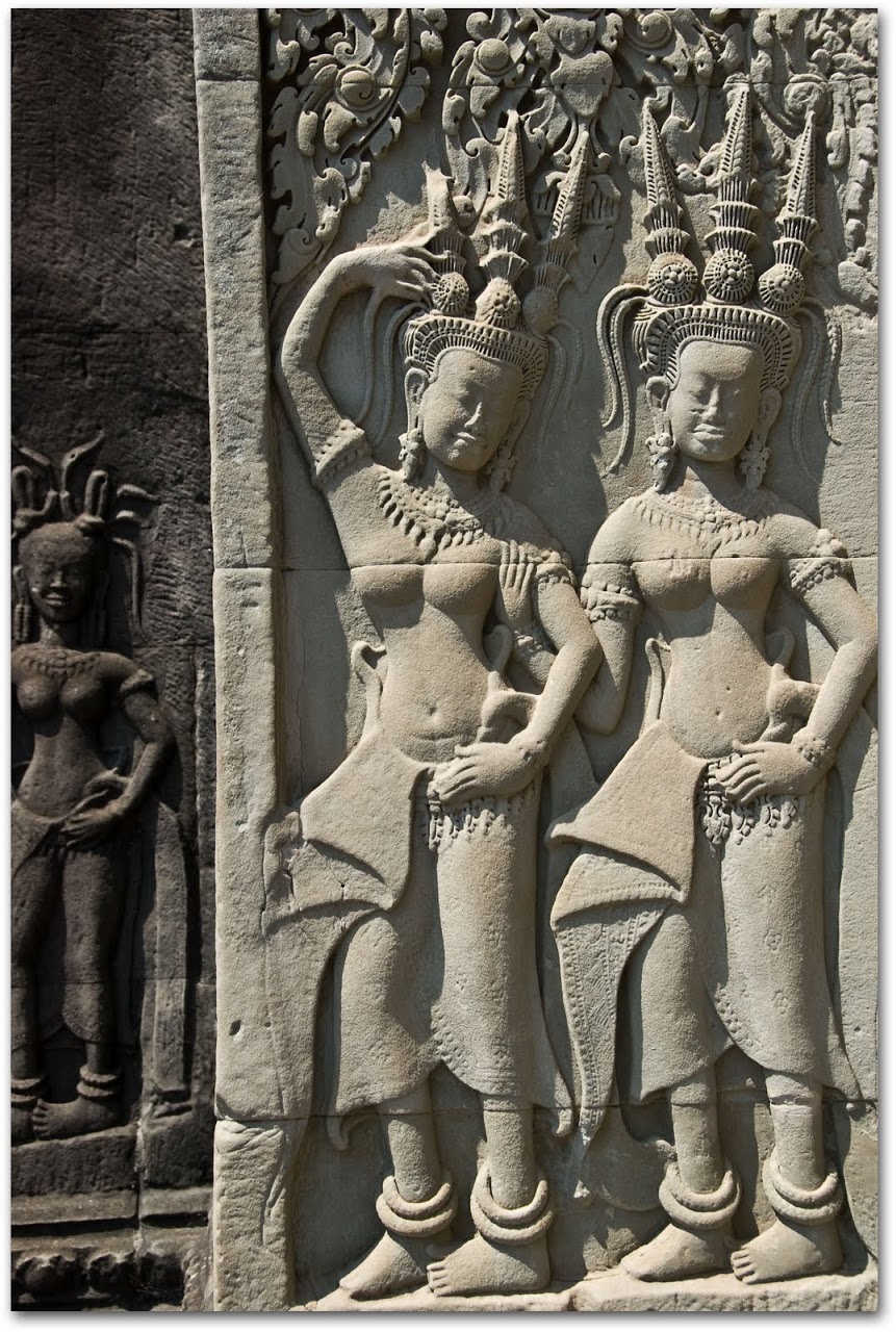 Apsaras at Angkor Wat