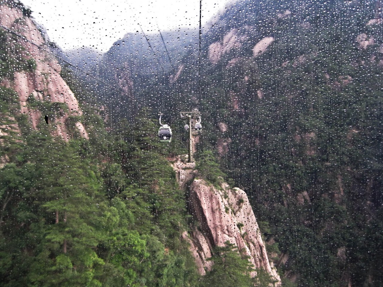 Cable car to Huang Shan