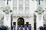 Changing of the guards Buckingham Palace