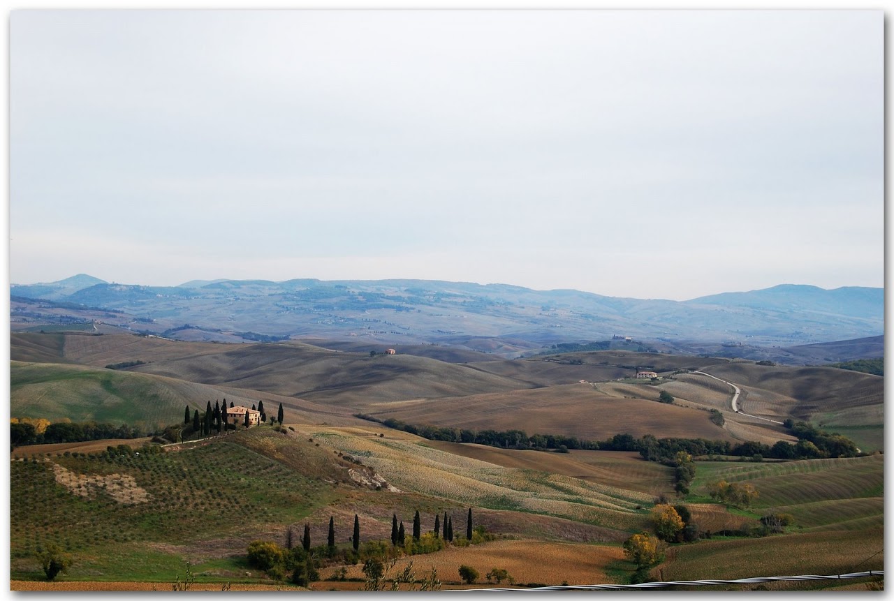 Tuscan hillside