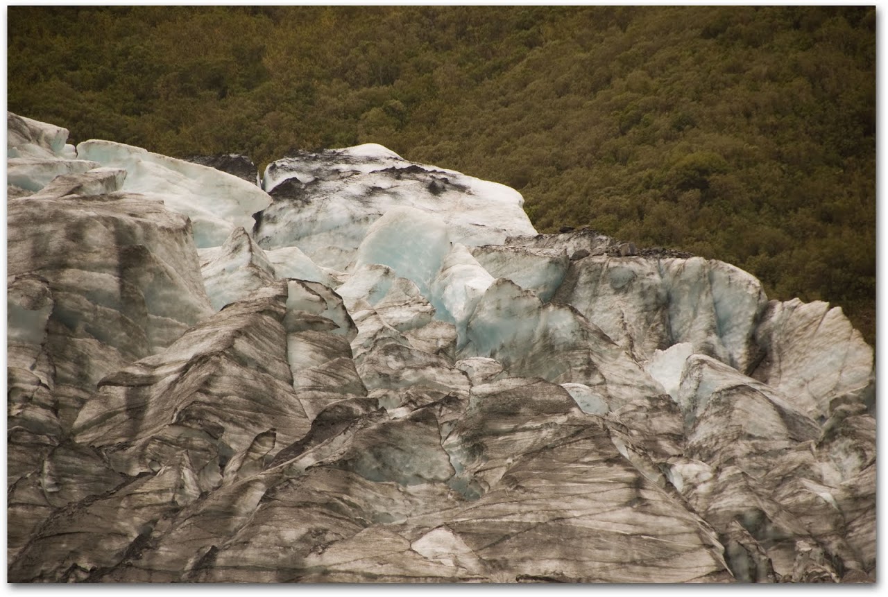 Ice from Fox Glacier