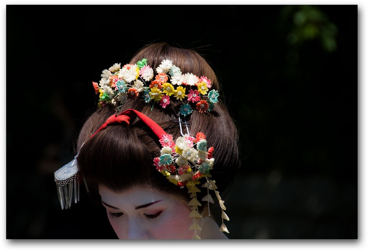Geisha hairstyle