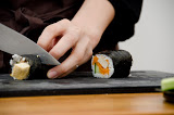Cut sushi